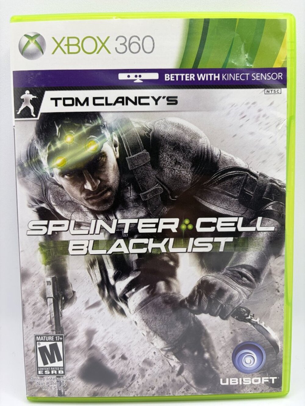 Splinter Cell Blacklist (Microsoft Xbox 360, 2013) pristine disks